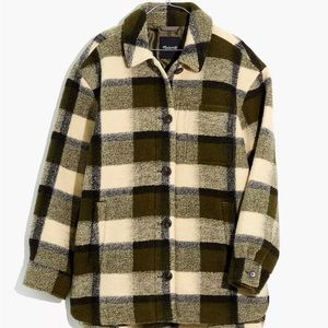 Belrose Shirt-Jacket in Maran Plaid